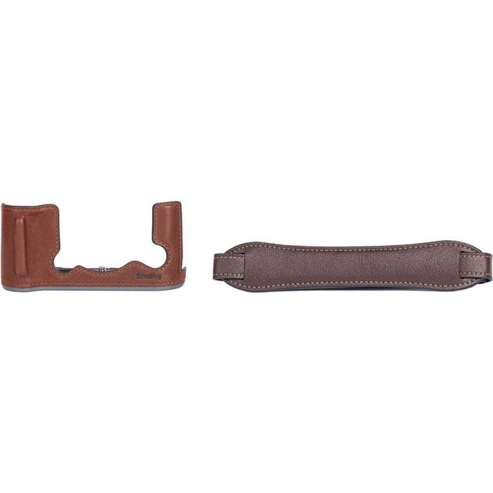 Smallrig Leather Half Case Kit For Fujifilm X-t50 (brown) 4710