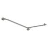 Metlam Australia 840mm x 700mm Satin Stainless Steel 30 Degree Right Hand Grab Rail