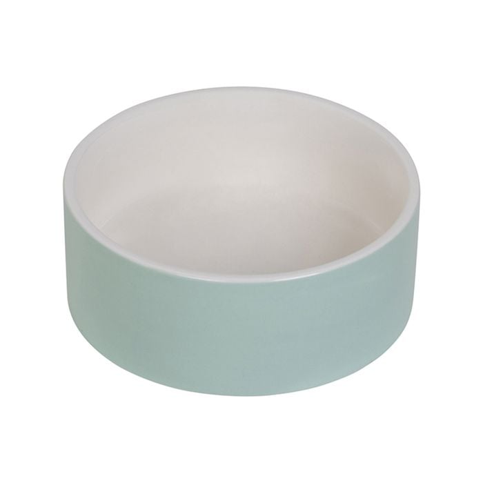 Baxter Bone Ceramic Pet Bowl Mint Pastel Large