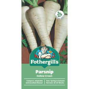 Fothergill's Hollow Crown Parsnip Vegetable Seeds