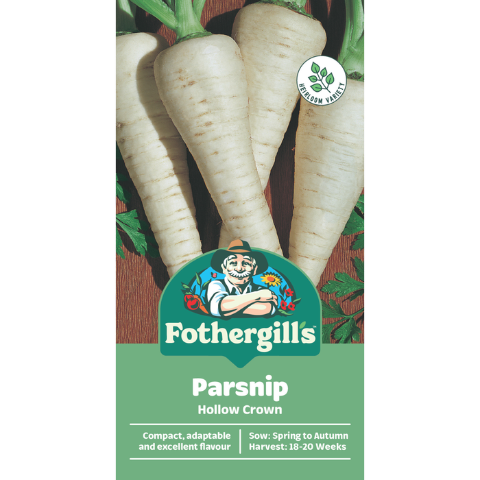 Fothergill's Hollow Crown Parsnip Vegetable Seeds