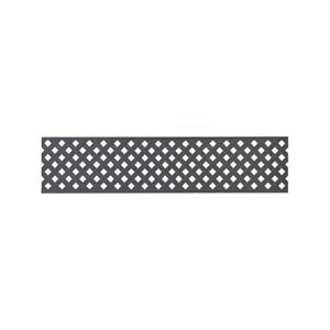Matrix 1810 x 400mm Charcoal Woven Lattice Fence Extension