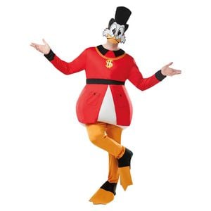 Disney Scrooge Mcduck Deluxe Men Dress Up Halloween Party Costume Size Standard