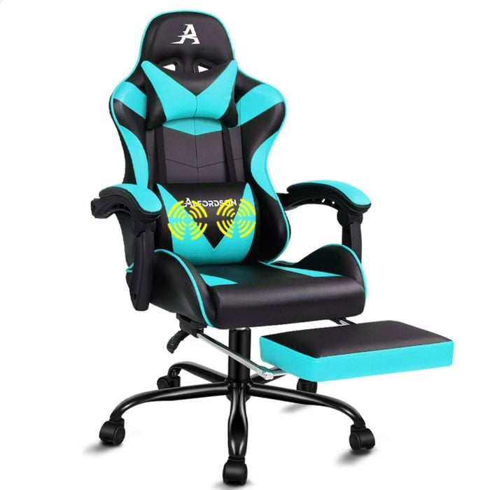 ALFORDSON Gaming Chair Office Cyan