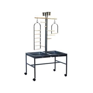 Yes4pets Large Bird Parrot Playpen Gym Toy Stand On Wheels