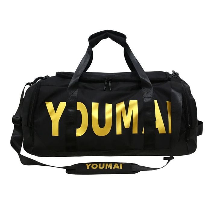NNEOBA Waterproof Dry-Wet Separation Backpack Duffel Black