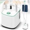 Advwin Standing Garment Steamer, Handheld Clothes Steamer with 2.7L Tank, Portable Steam Iron 2000W, Green