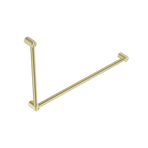 Nero 32mm Brushed Gold Mecca Care 90 Degree DDA Grab Rail Set