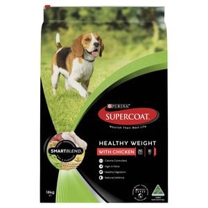 Supercoat 18kg Chicken Healthy Weight Adult Dog Dry Food