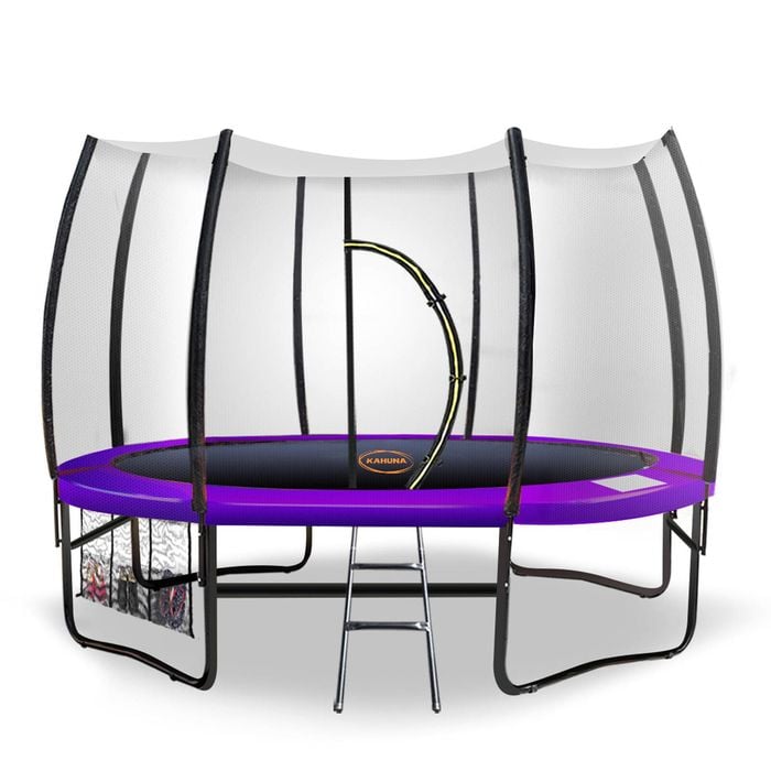 Kahuna Twister 10ft Springless Trampoline - Purple