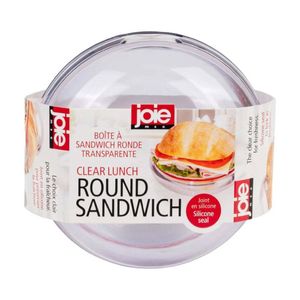 Joie Round Lunch Box Sealed Lid 12.7x6.6cm Container for Sandwiches and Meals