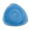 Churchill Stonecast Triangle Plate Cornflower Blue 311mm 6 Pack