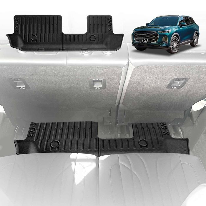 Third Row Seat Floor Mat for Chery Tiggo 9 Super Hybrid 2025-Onwards Car Waterproof Liner