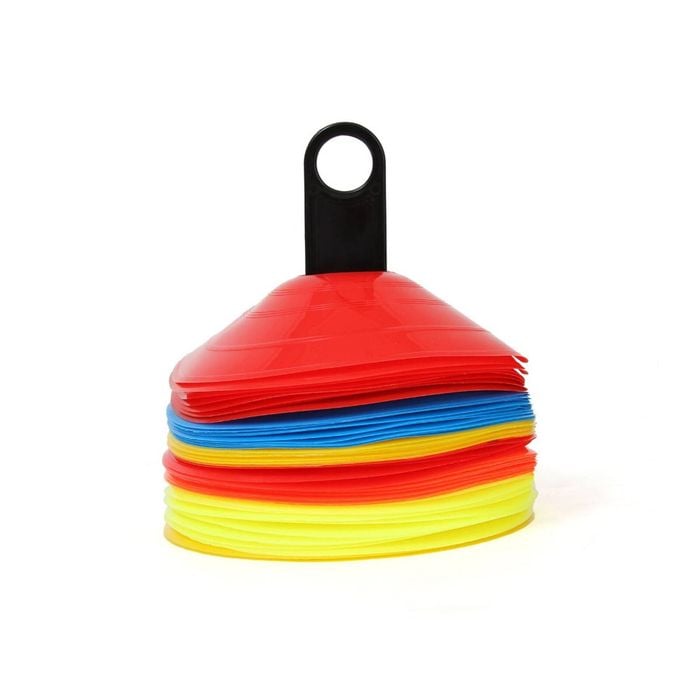 Smai Sports Agility Marker Cones - Set Of 50 - Multi-coloured