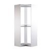 Lugna 1850 x 800 x 450mm White Double Hanging Robe Insert