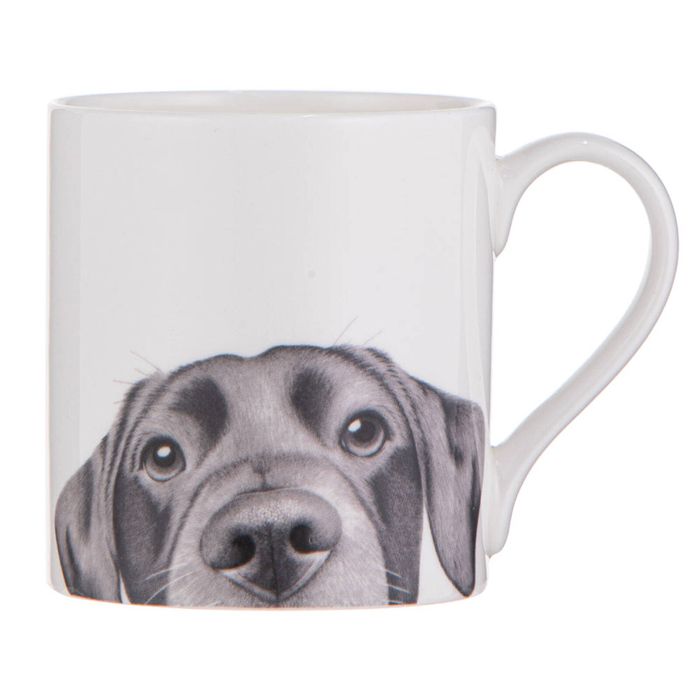 Ashdene Peeking Pups Labrador Mug