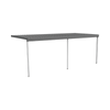 Absco Structures 6.00 x 3.00 x 3.00 Double Patio Cover – Woodland Grey