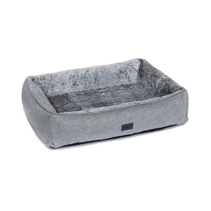 Superior Pet Plus Ortho Pet/Dog Lounger/Bed Artic Faux Fur Jumbo 130cm