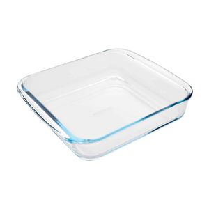 Pyrolux Glass Bakeware Square Baking Dish 24.6 x 21.8 x 5.1 cm/1.8L