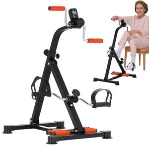Advwin Pedal Exerciser Bike for Seniors, Quiet Arm & Leg Physical Therapy Pedal Trainer with Adjustable Resistance