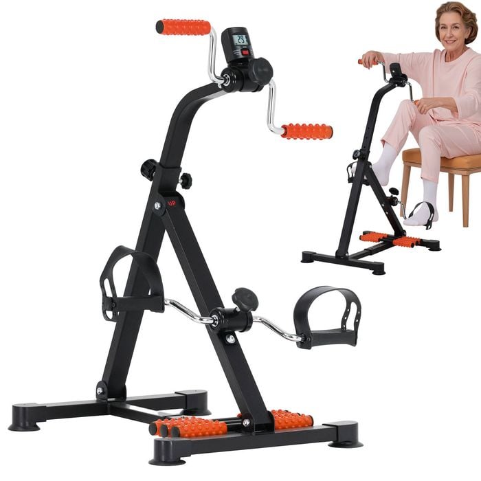 Advwin Pedal Exerciser Bike for Seniors, Quiet Arm Leg Physical