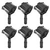 Set of 6 SWAN Ignition Coils for Alfa Romeo GTV (916) 1998-2004 3.0L 3.2L