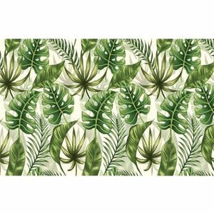 Boyle 1.5m x 45cm Tropical Palm Leaves Self Adhesive Film