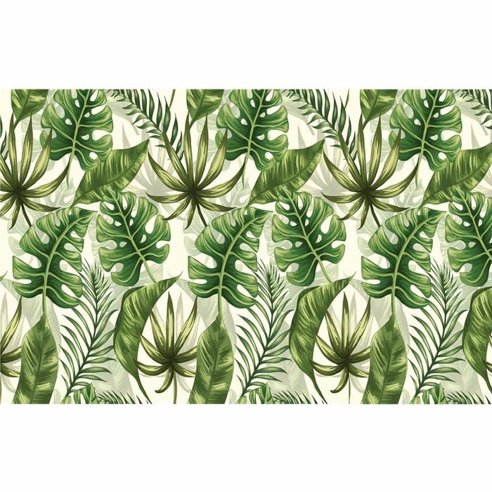 Boyle 1.5m x 45cm Tropical Palm Leaves Self Adhesive Film
