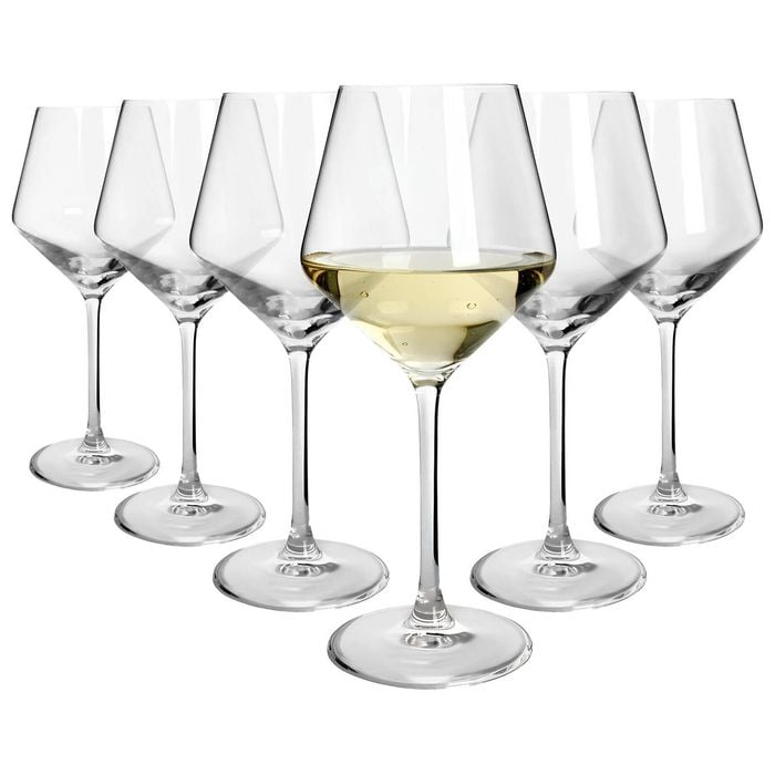Argon Tableware Soho Crystal White Wine Glasses - 460ml - Pack Of 6