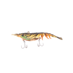 Berkley 2022 Shimma Shrimp 85mm Soft Vibe Fishing Lure Orange Belly Shrimp