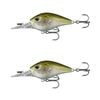 2x 13 Fishing 70mm Troll Hunter Crankbait Fish Lures 3.5m Diver - Epic Shad