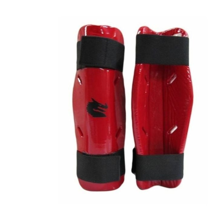 Morgan Dipped Foam Protector - Shin Guards[red Large]