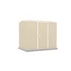 Absco Sheds 2.26 x 1.52 x 1.95m Paperbark Premier Single Door Garden Shed