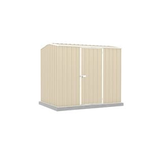 Absco Sheds 2.26 x 1.52 x 1.95m Paperbark Premier Single Door Garden Shed