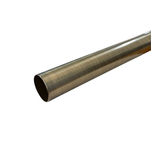 Pillar 25mm x 2.0m Antique Brass Curtain Rod