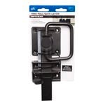 Zenith Matte Black Ring Pull Gate Latch