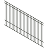 ProtectorAl 1201-2400W x 1200H Woodland Grey DTR All Up Pool Fence Panel Raked 16-30º