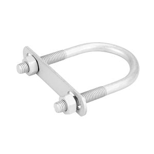 Pinnacle M8x75x43mm Galvanised U Bolt 1PK