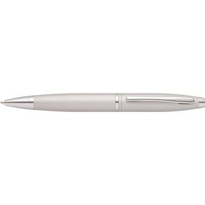 Cross Calais Ball Point Pen Office/writing Stationery Medium Nib Satin Chrome