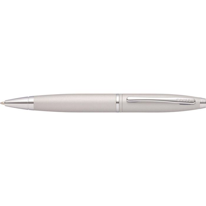 Cross Calais Ball Point Pen Office/writing Stationery Medium Nib Satin Chrome