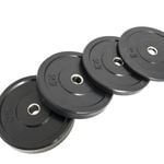 150KG Bumper Weight Plates Gym Package
