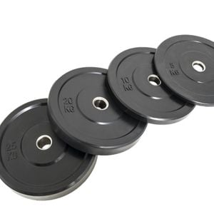 150KG Bumper Weight Plates Gym Package