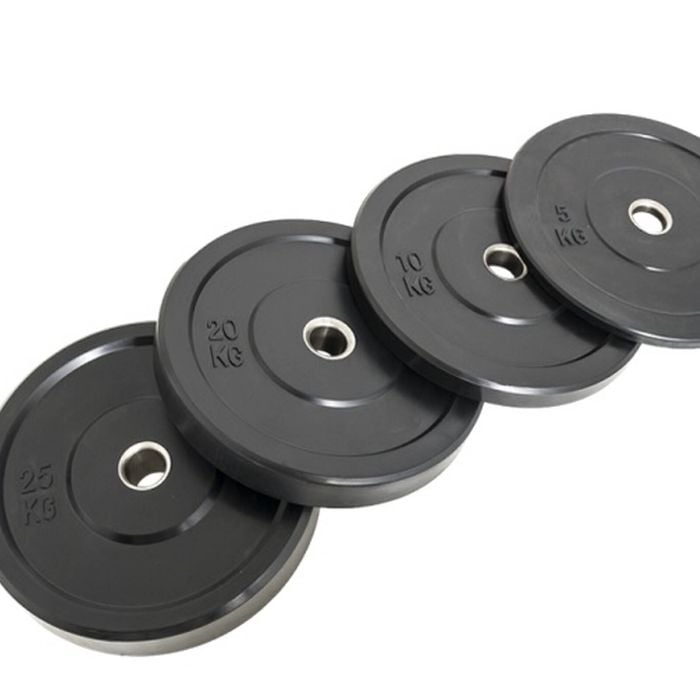150KG Bumper Weight Plates Gym Package