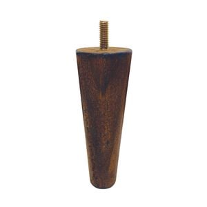 Adoored 53-30x150mm Round Rustic Tapered Wooden Leg