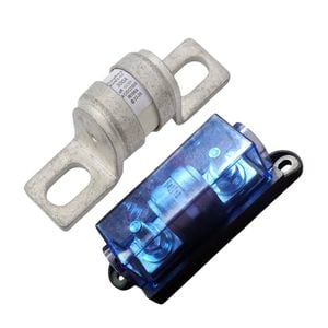 Exotronic 300A High-Interrupt MEGA-Style Ceramic Fuse w/ Holder