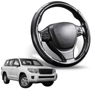 Segmented Steering Wheel Cover for Toyota LandCruiser 200 2012 - 2021 (GX GXL)
