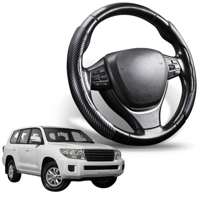 Segmented Steering Wheel Cover for Toyota LandCruiser 200 2012 - 2021 (GX GXL)