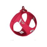 Curli Red Curli Clasp Air-Mesh Dog Vest Harness - Small