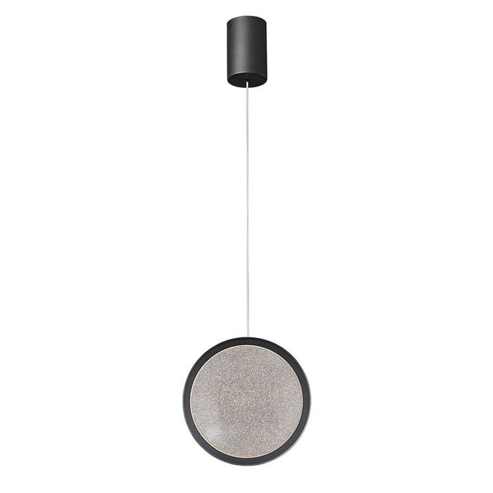 Vencha Arago Single LED Round Glass Pendant Light