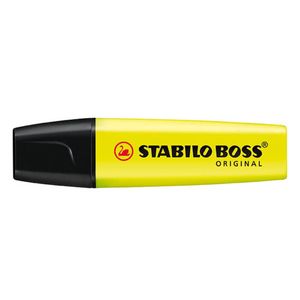 Stabilo Boss Original Highlighter Pen (Box of 10) (Yellow)